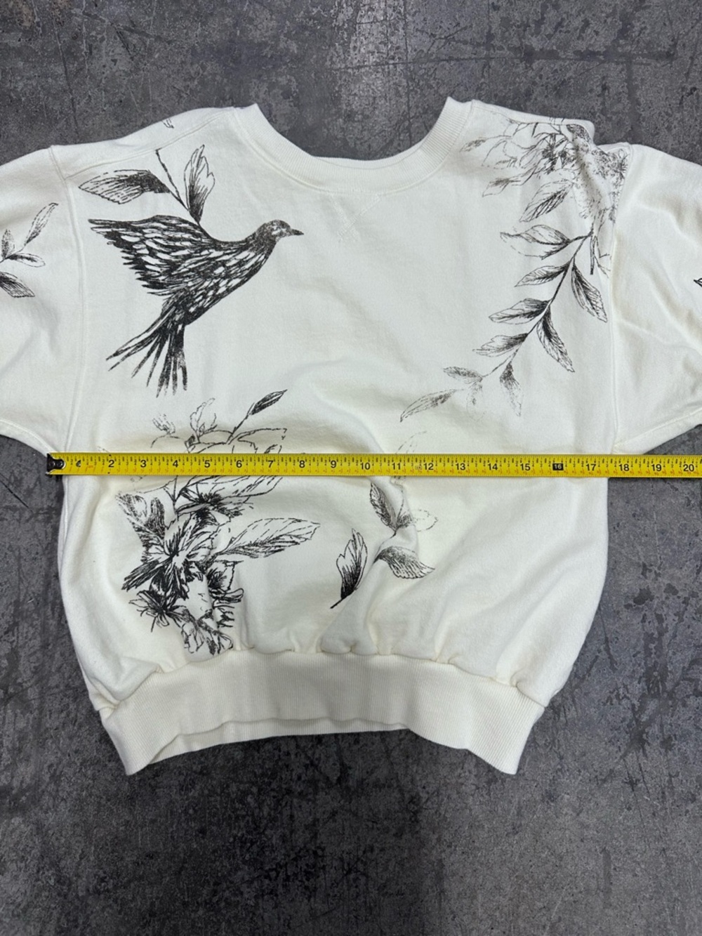 LIKE NEW! The Niki Bubble Sweatshirt by Pilcro, Women's XS - Picture 3 of 3